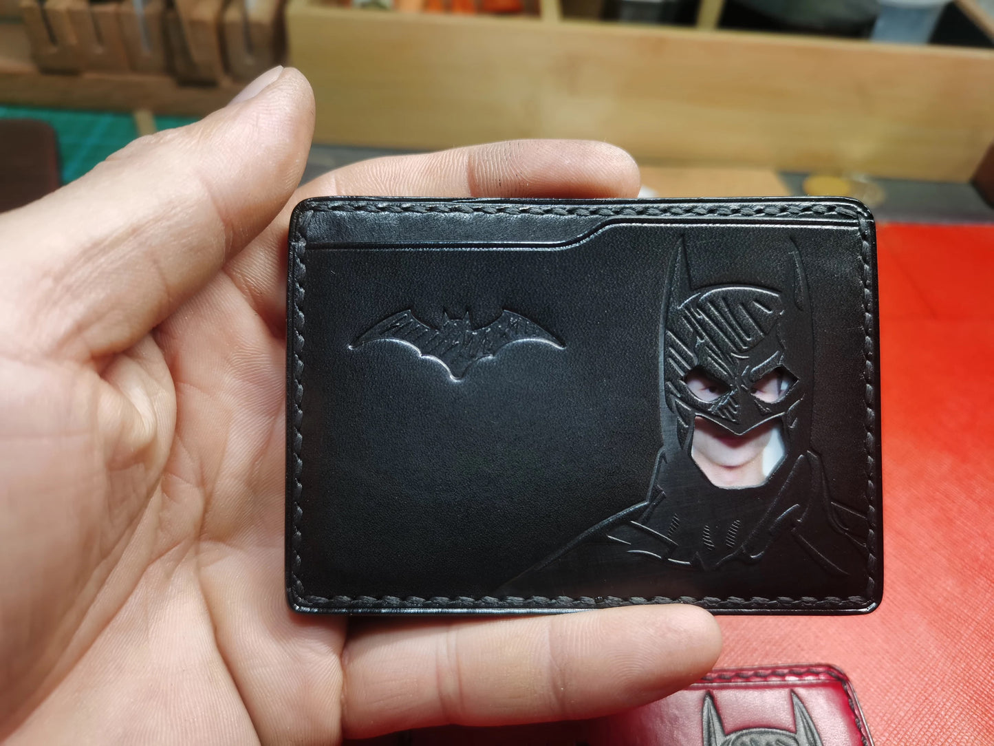 Handmade Genuine Leather Hero ID Wallet™ for Christmas Gifts