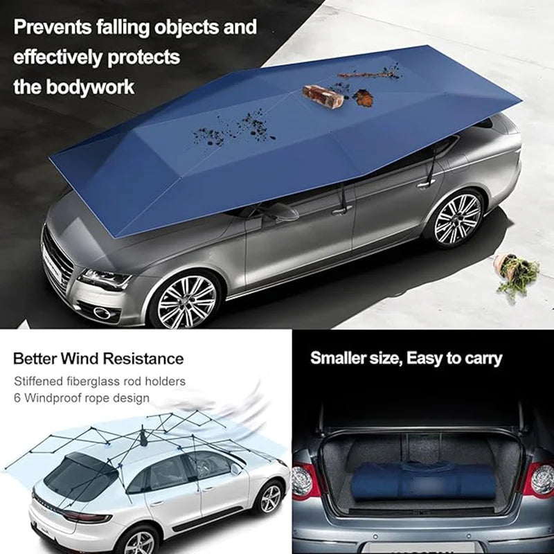 📣Remote Control Mobile Carport For Sunshade, Rain And Snow Protection