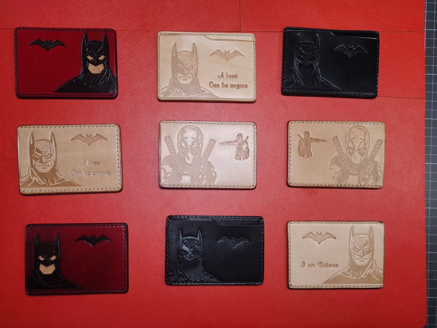 Handmade Genuine Leather Hero ID Wallet™ for Christmas Gifts