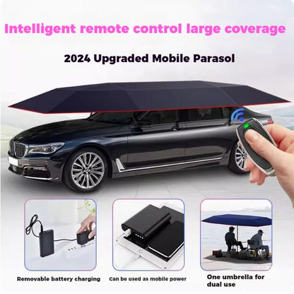 📣Remote Control Mobile Carport For Sunshade, Rain And Snow Protection